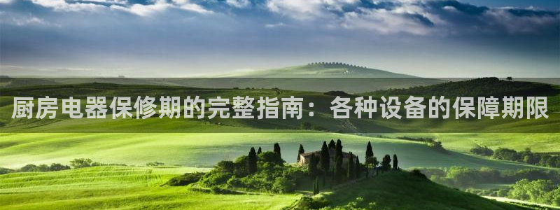 尊龙集团有限公司：厨房电器保修期的完整指南：各种设备的保障期