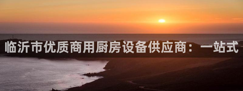 尊龙集团：临沂市优质商用厨房设备供应商：一站式
