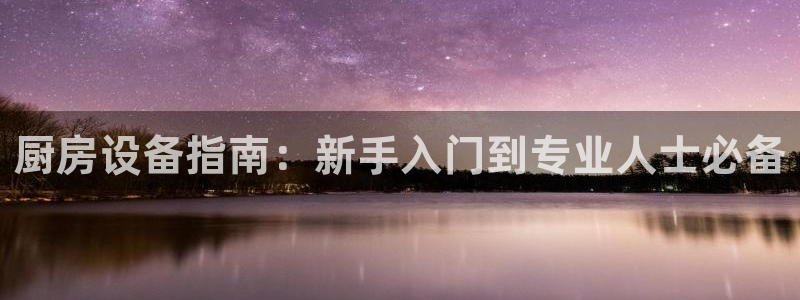 尊龙现金：厨房设备指南：新手入门到专业人士必备