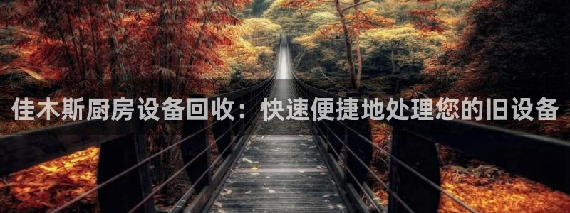 尊龙凯时下载人生就是博：佳木斯厨房设备回收：快速便捷地处理您