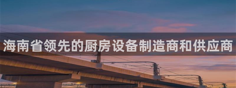 尊龙凯时能不能提现?：海南省领先的厨房设备制造商和供应商