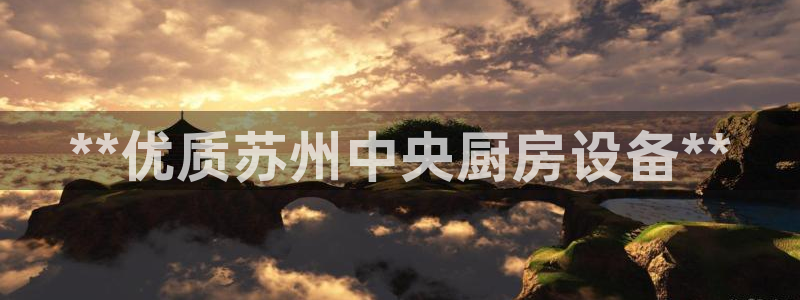 kb88凯时SO权威AG发财网：**优质苏州中央厨房设备**