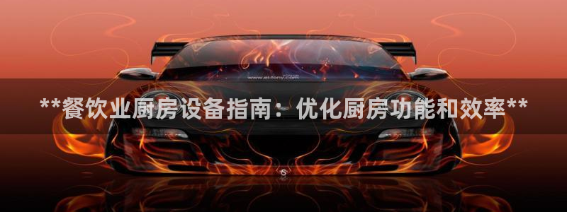 尊龙d88皆选ag发财网：**餐饮业厨房设备指南：优化厨房功