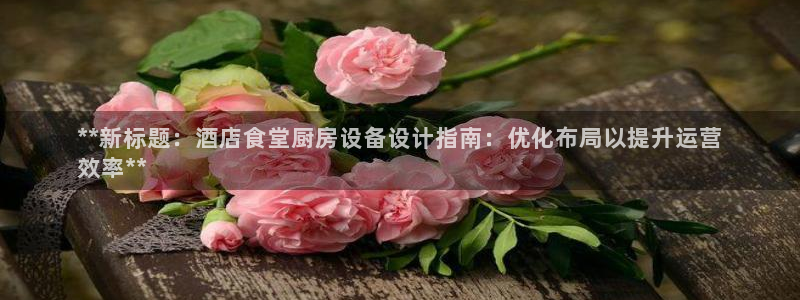 尊龙人生就是-首页：**新标题：酒店食堂厨房设备设计指南：优
