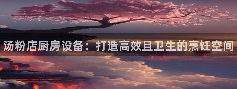 尊龙是什么软件：汤粉店厨房设备：打造高效且卫生的烹饪空间