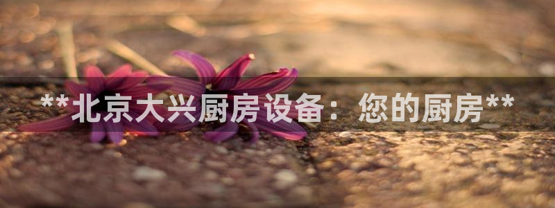 尊龙凯时取款有要求吗：**北京大兴厨房设备：您的厨房**