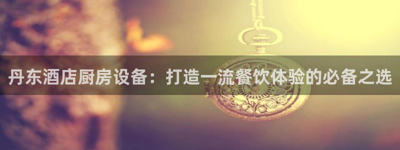 尊龙凯时企业文化：丹东酒店厨房设备：打造一流餐饮体验的必备之