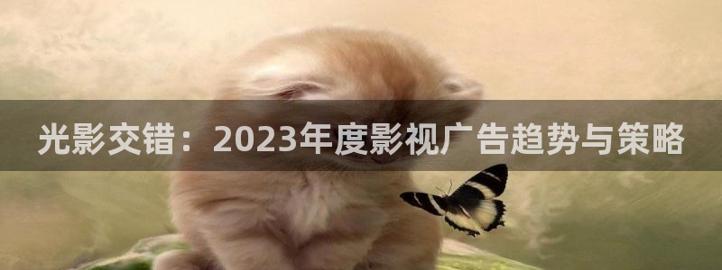 老司机电影院你懂得：光影交错：2023年度影视广告趋势与策略