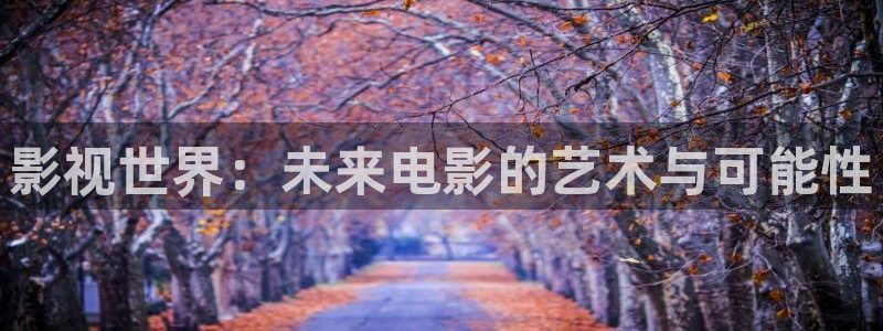 深圳老司机：影视世界：未来电影的艺术与可能性